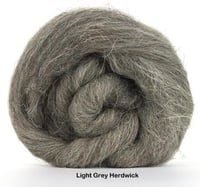 Image 1 of Light Gray Herdwick Combed Top 4 ounces