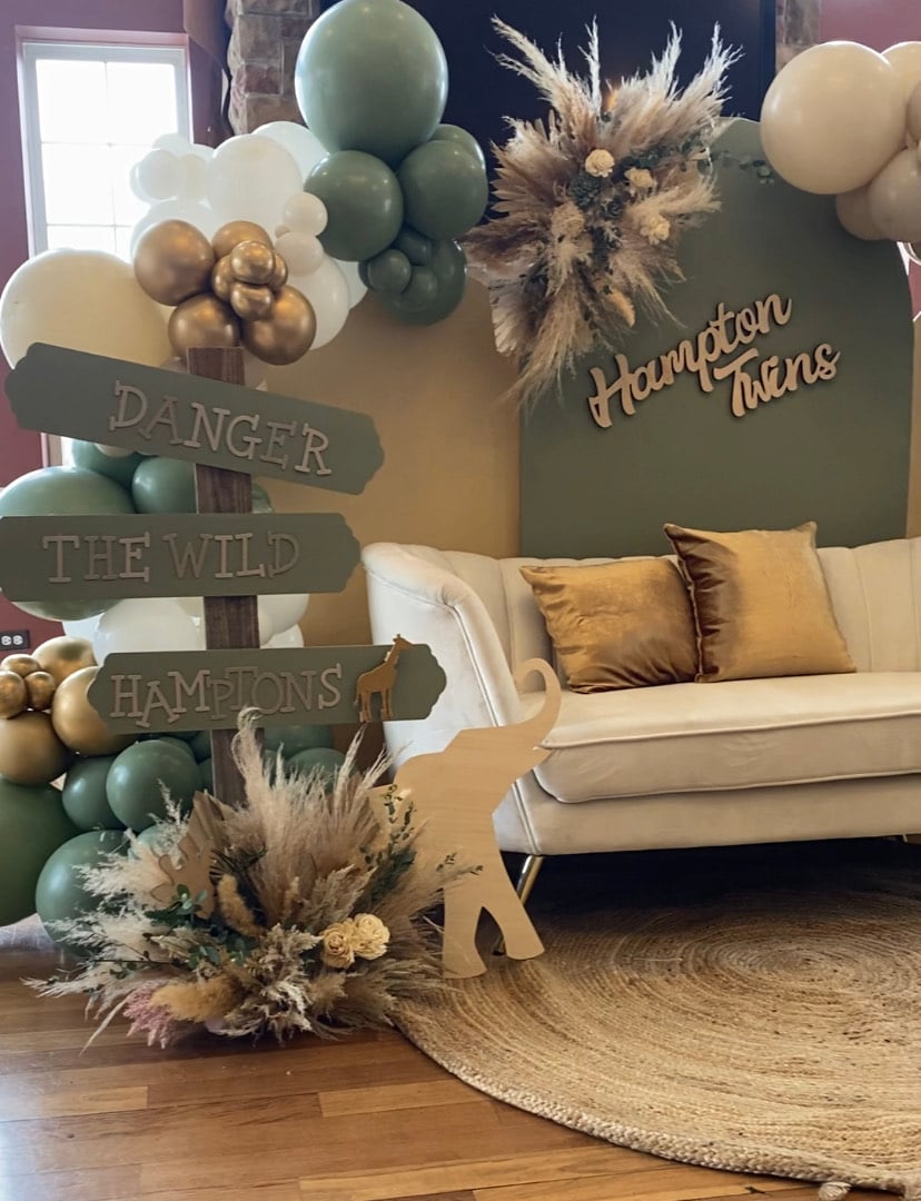 Image of Arched wood walls