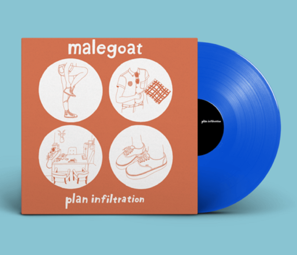 MALEGOAT - 'Plan Infiltration' ~ LP (10th Anny+ 2023 Issue)