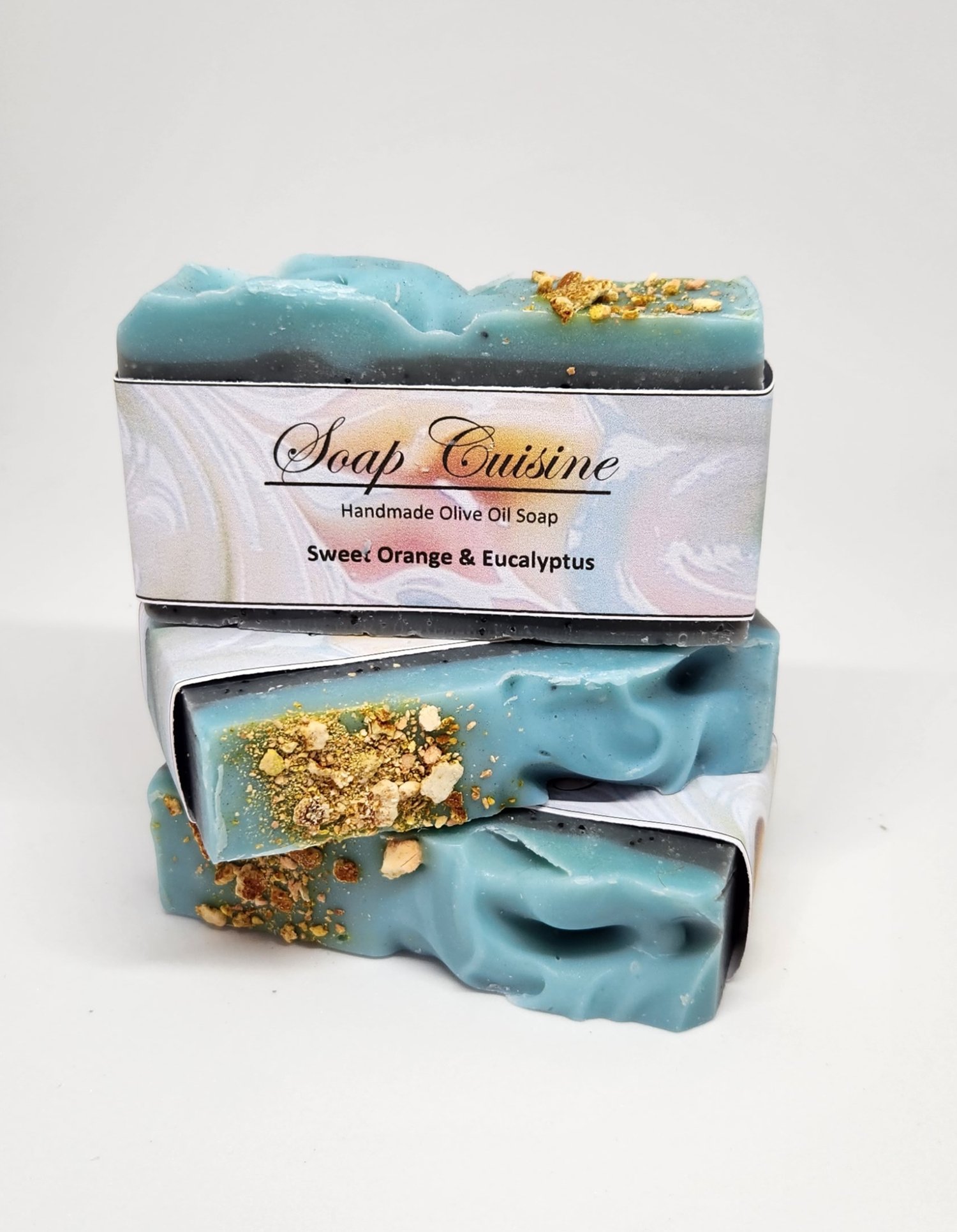 Image of Sweet Orange and Eucalyptus Olive Oil Soap