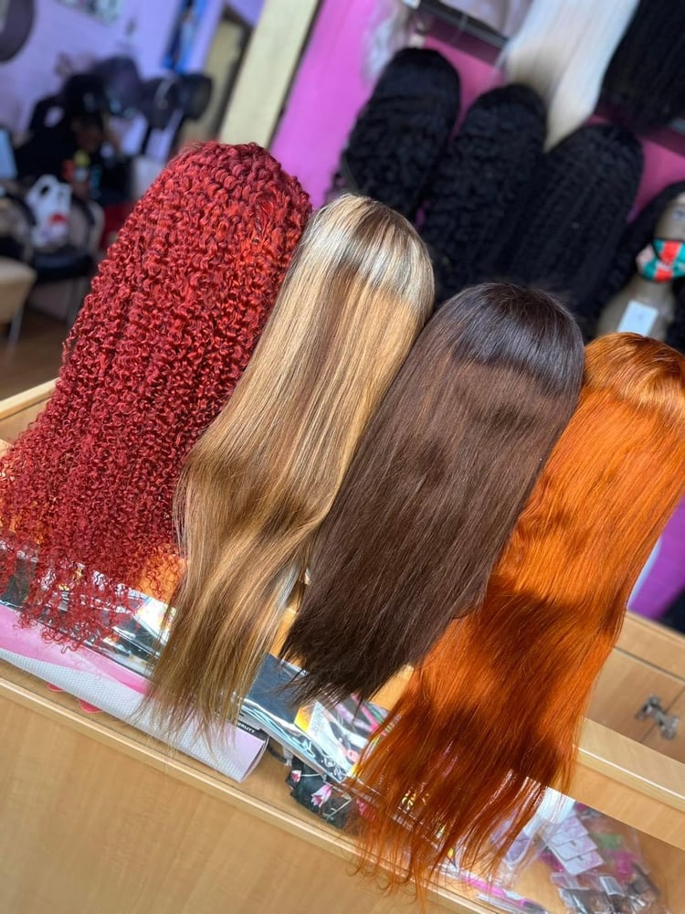 Image of Colored wigs