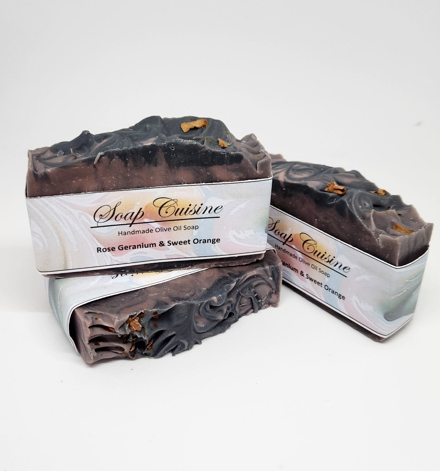 Image of Rose Geranuim & Sweet Orange Olive Oil Soap