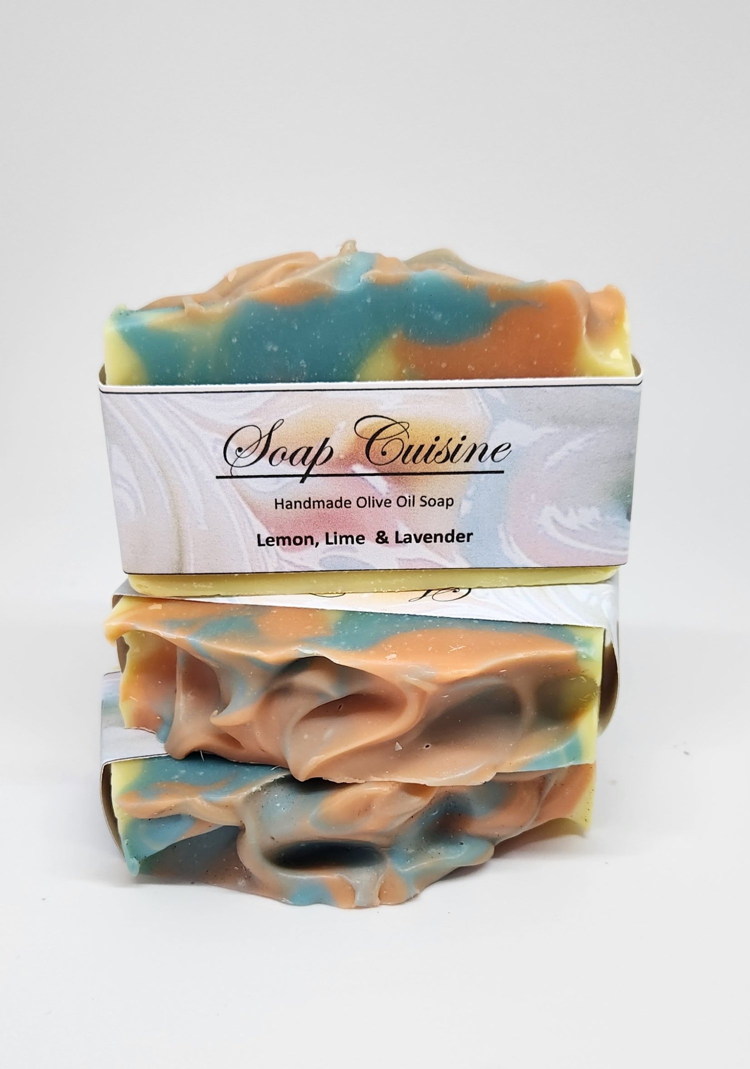 Image of Lemon Lime & Lavender Olive oil soap