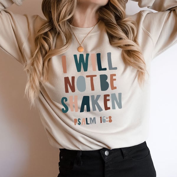 Image of Crewneck sweatshirt, Faith based sweatshirt