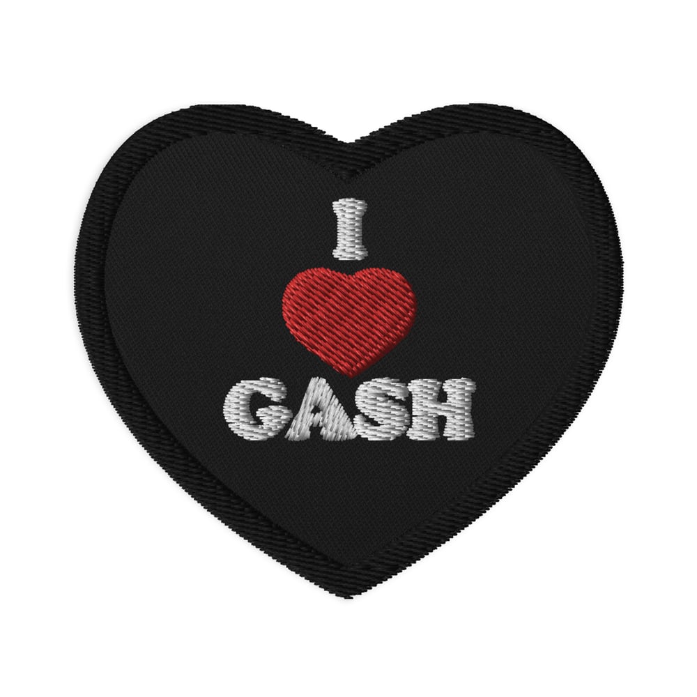 Image of I HEART GASH Embroidered Patch