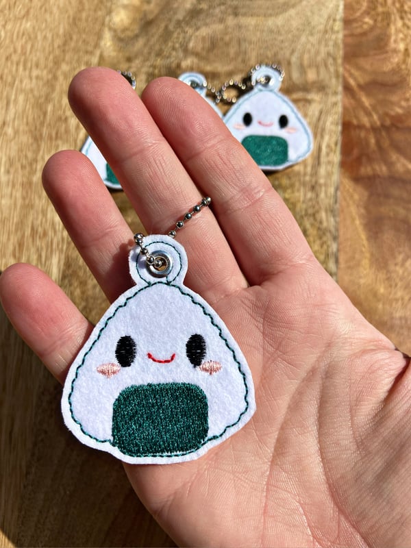 Image of Japanese Kawaii Rice Ball Charm