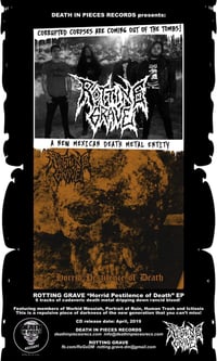 Image 2 of ROTTING GRAVE - Horrid Pestilence of Death CD