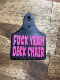 F^ck Yeah Deck Chair