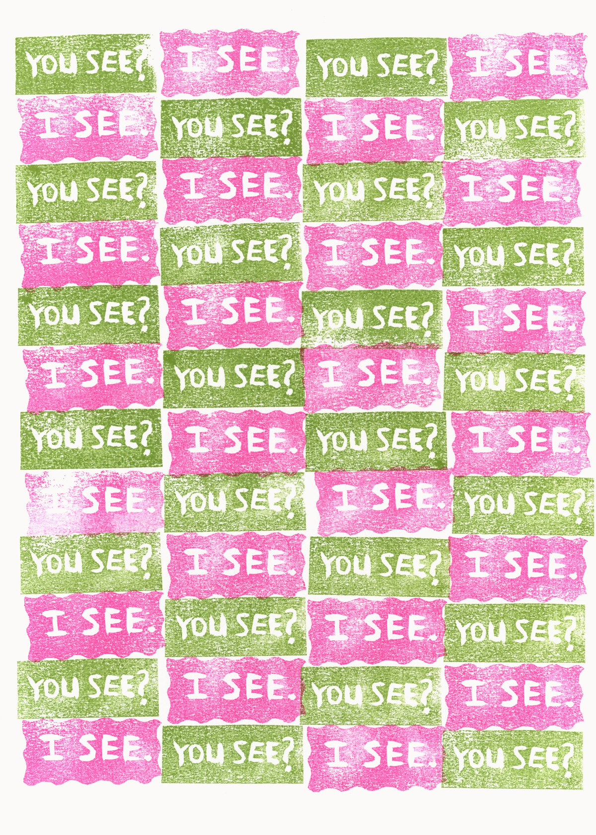 Image of You see? I see