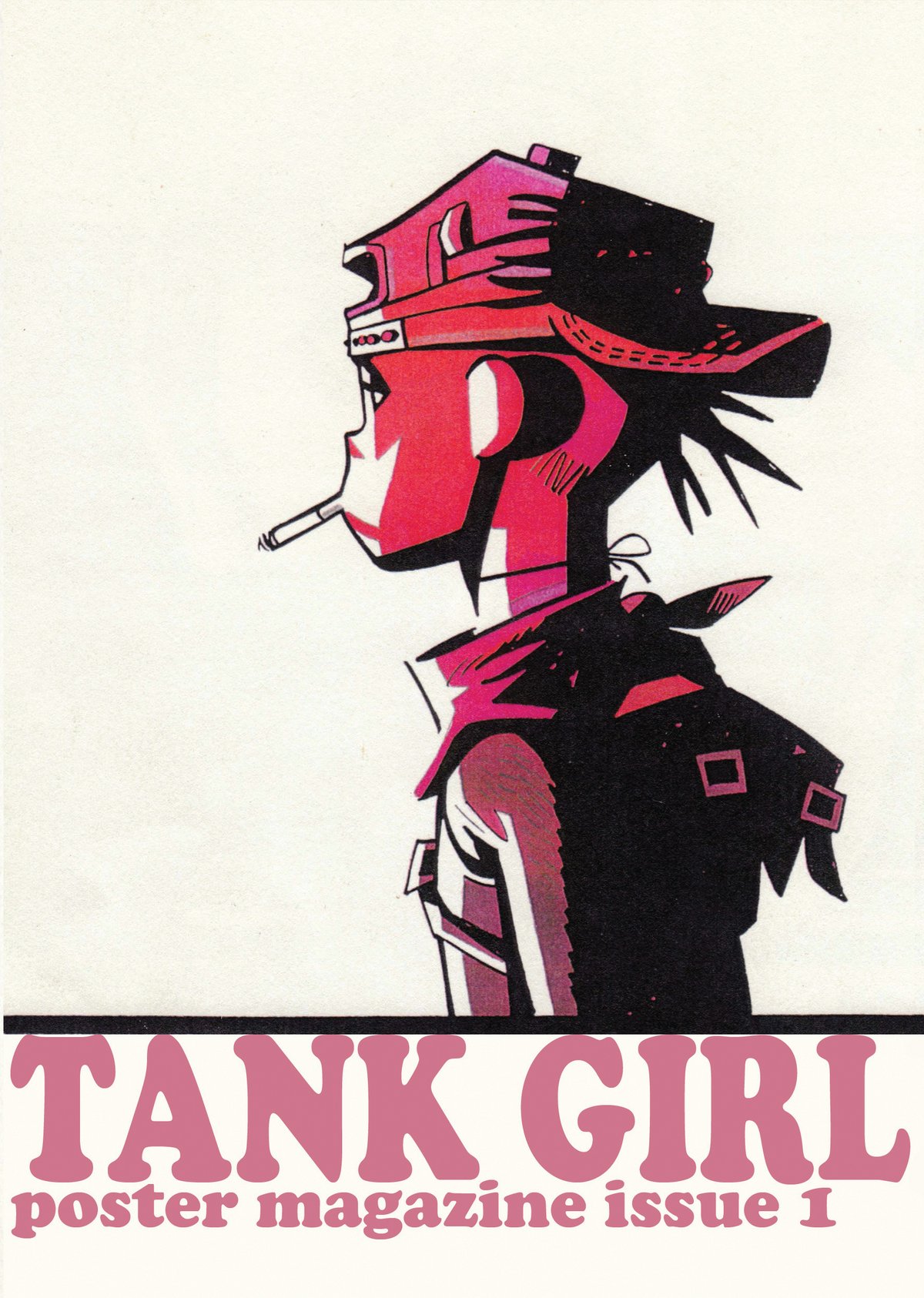 Image of TANK GIRL POSTER MAGAZINE ISSUE #1  (Second Edition)