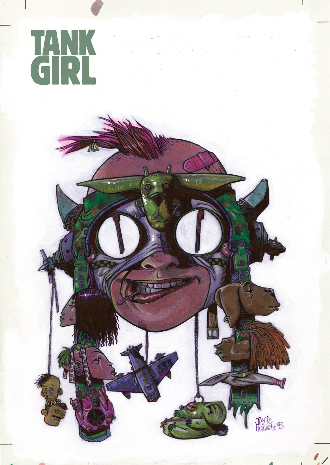 TANK GIRL POSTER MAGAZINE ISSUE #1 (Second Edition) | TANK GIRL