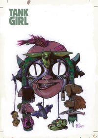 Image 2 of TANK GIRL POSTER MAGAZINE ISSUE #1  (Second Edition)