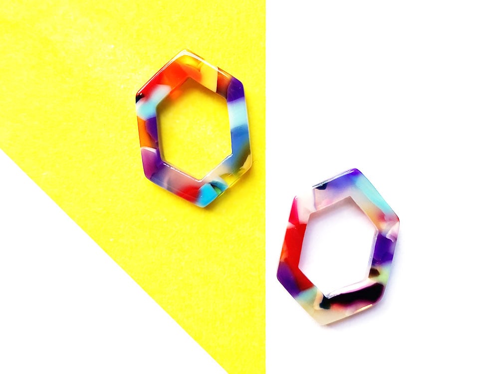 Image of OHRRINGE Tutti Frutti Hexagon