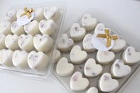 ROSE PETAL LOVE HEARTS -EASTERN ROSE SCENTED WAX MELT TRAY