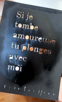 Image 1 of Matrice "Si je tombe amoureuse" 2