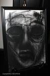 Your Promise of Betrayal Was Kept 18 x 24" [Original Charcoal Drawing Framed]