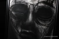 Image 2 of Your Promise of Betrayal Was Kept 18 x 24" [Original Charcoal Drawing Framed]