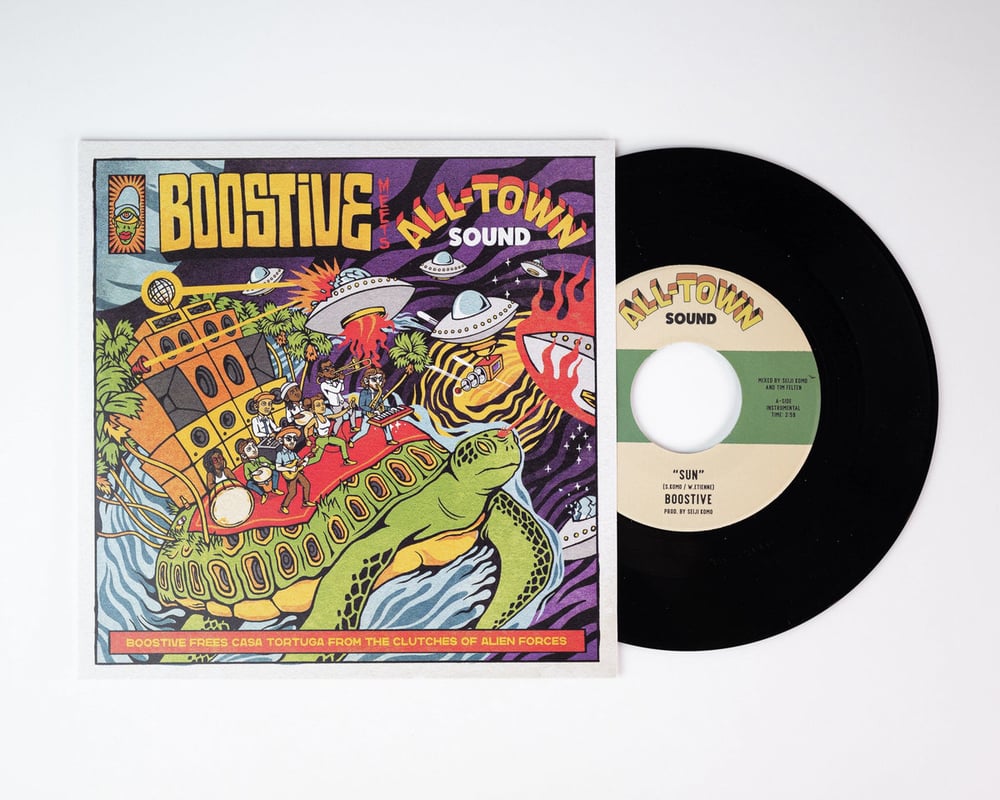 Boostive Meets All-Town Sound - Sun b/w Another Day (7")