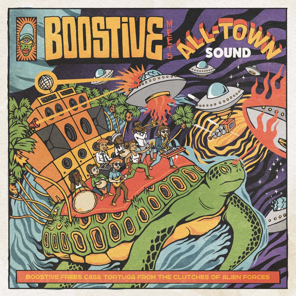 Boostive Meets All-Town Sound - Sun b/w Another Day (7")