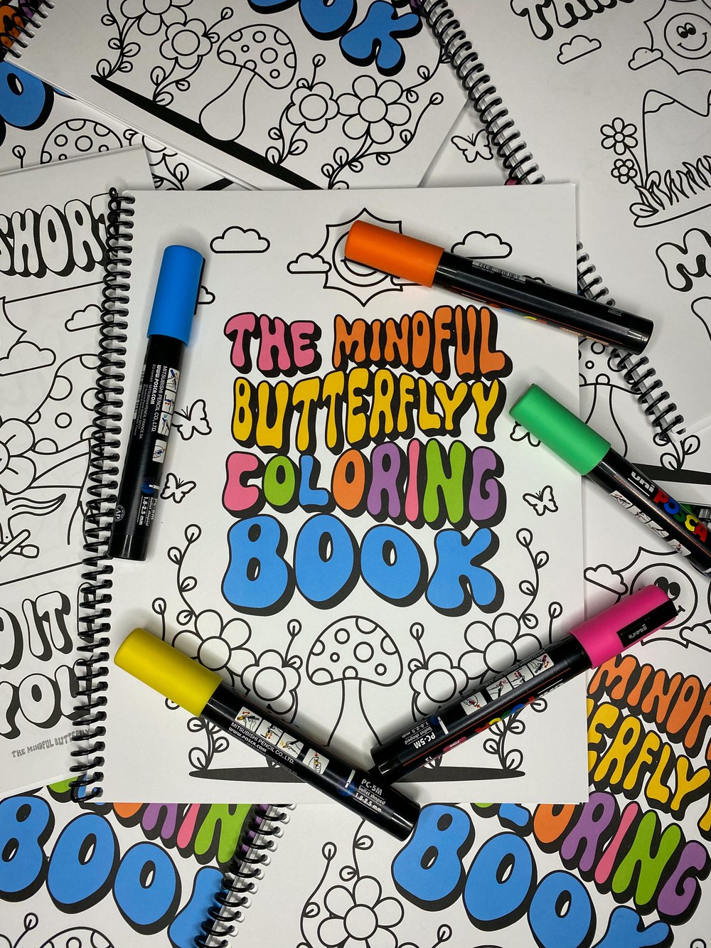 The Mindful Butterflyy Coloring Book