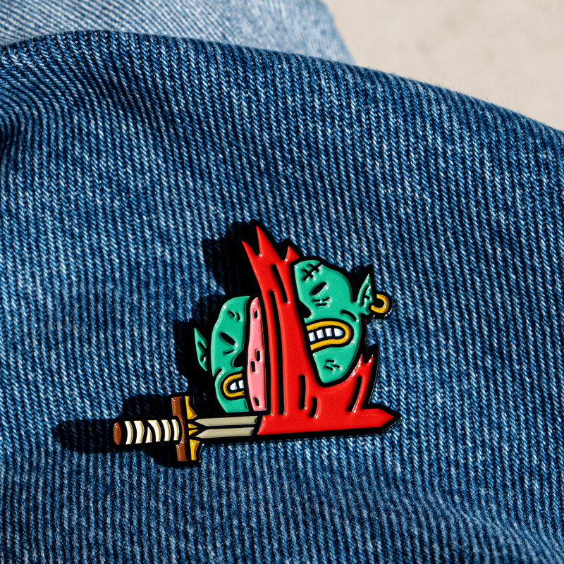 Image of Slice ! - Enamel pin