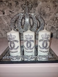 Image 3 of CROWN CANDLE SET 