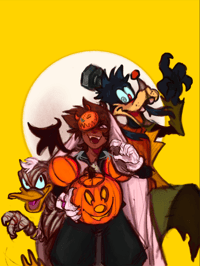 SPOOKY TRIO - SMALL PRINT