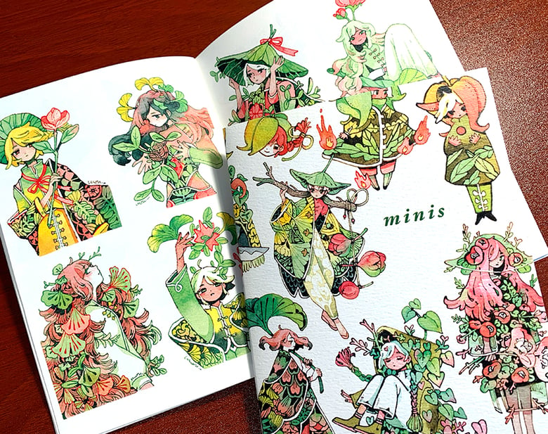 Image of Minis artbook (2023)