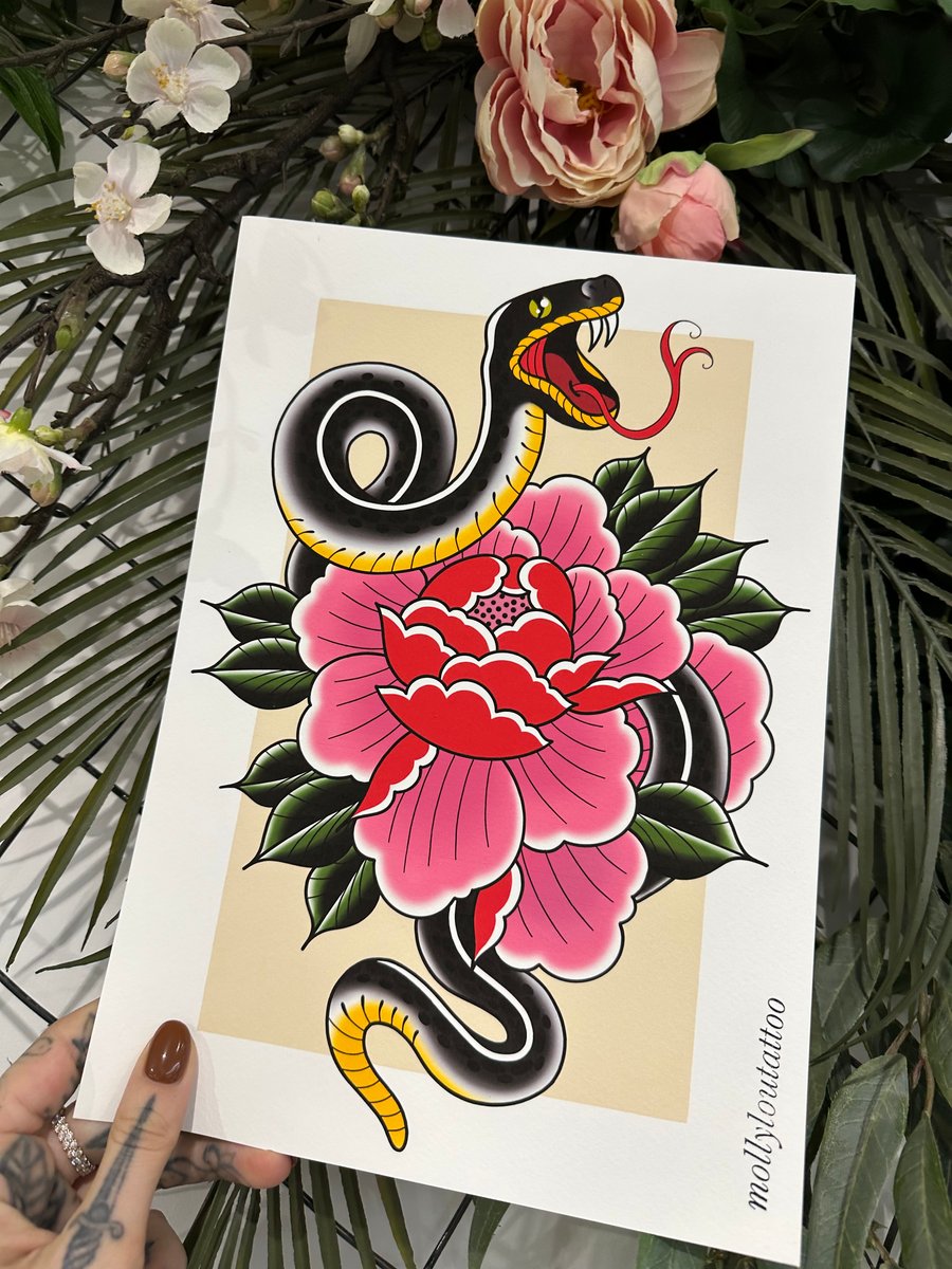 SNAKE | MOLLY LOU TATTOO, image size:900x1200
