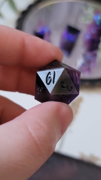 Image 4 of Grape Crush uninked dice set