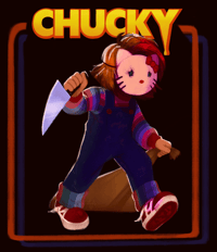 HELLO KITTY CHUCKY - SMALL PRINT