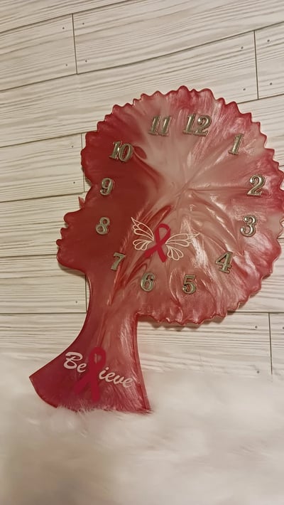 Image of Customize Resin Clocks 2 Colors