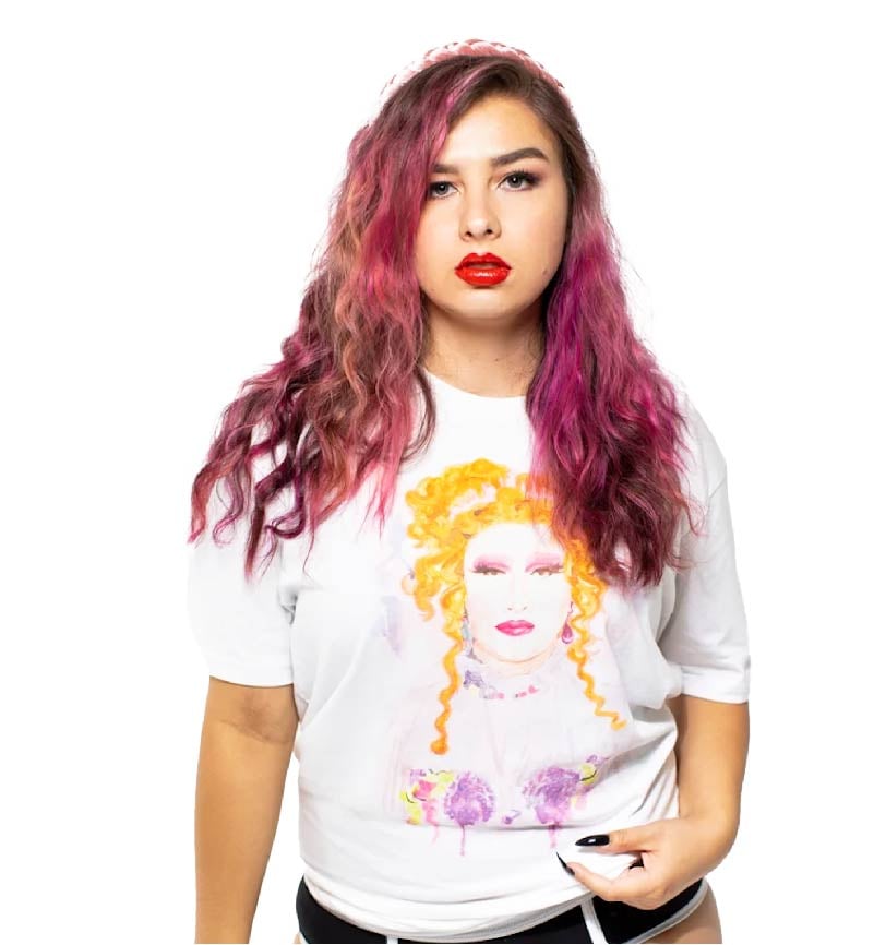 Image of White Watercolor Tee