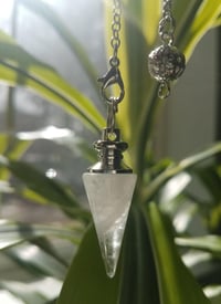 Genuine Clear Quartz Pendulum