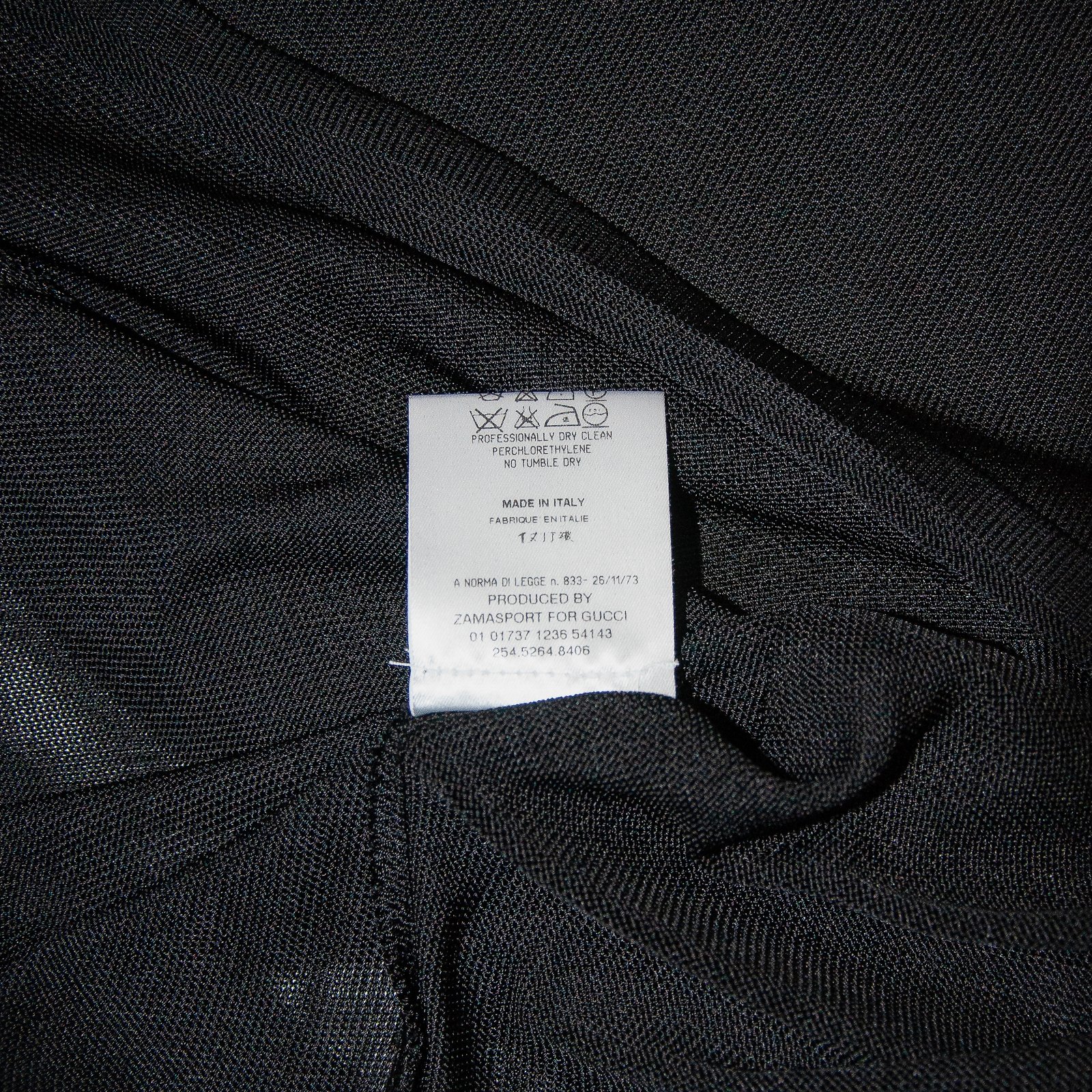 Gucci by Tom Ford 2001 Knitted Cowl Neck Black Dress † Ruder Than