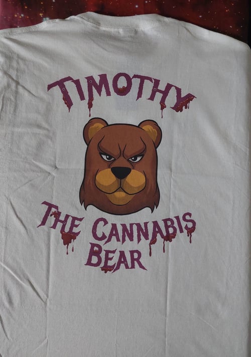 Image of The Cannabis Bear Anime T-Shirt
