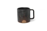 Image 1 of Sunrise Mug - Charcoal, Speckled Clay
