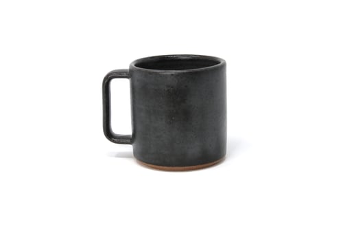 Image of Sunrise Mug - Charcoal, Speckled Clay