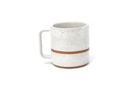 Image 3 of Classic Stripped Mug - Alabaster, Speckled Clay