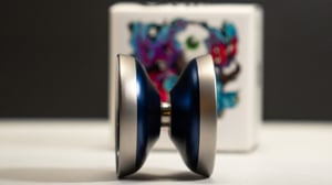 Image of Ixion Yo-Yo - Solid- Blue (Blasted Rims)