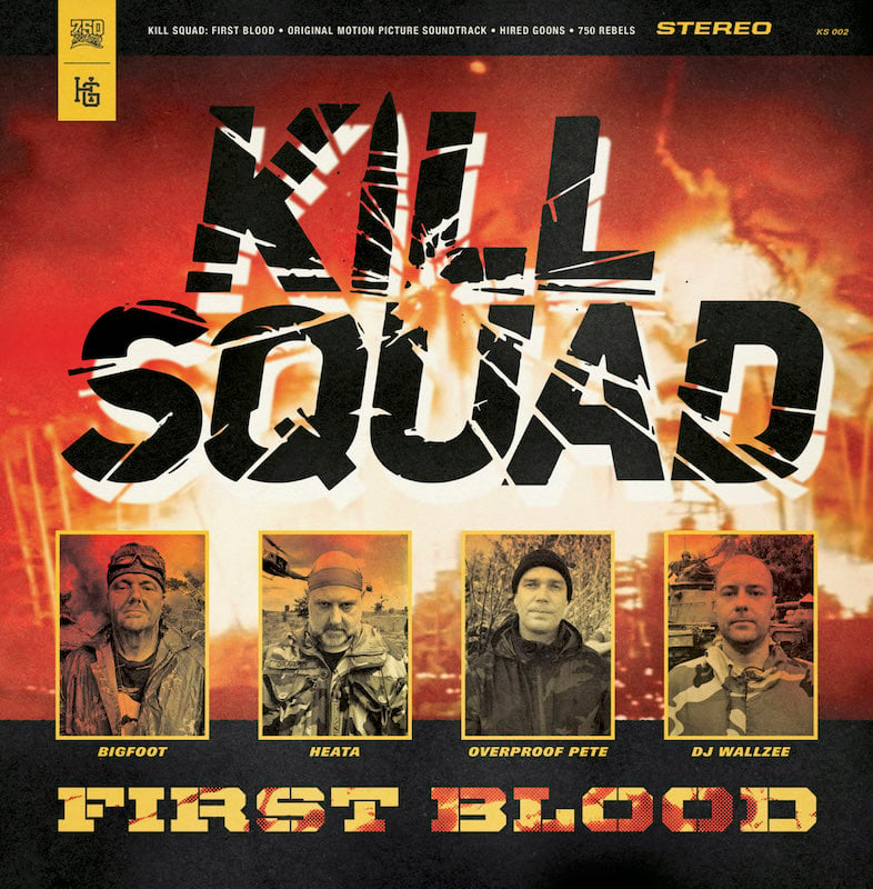 Image of Kill Squad "First Blood" Black wax 12"