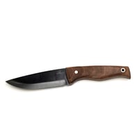 Image 2 of Beaver Craft Bushcraft Knife Walnut Handle with Leather Sheath -BSH3