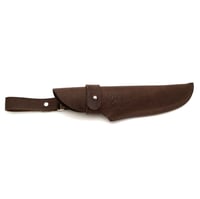 Image 3 of Beaver Craft Bushcraft Knife Walnut Handle with Leather Sheath -BSH3