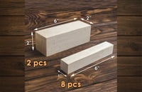 Image 3 of Beaver Craft Basswood Carving Blocks Set 10 pcs - BW10