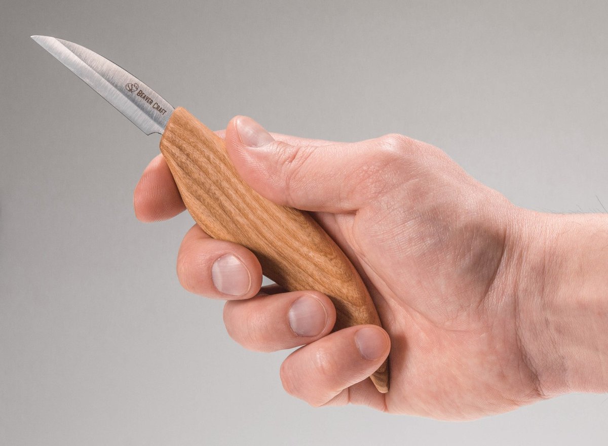 BeaverCraft Whittling Knife for Beginners C1 Kid - Whittling Knife