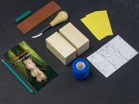 Image 2 of Beaver Craft Bear Carving Kit – Complete Whittling Kit - DIY05
