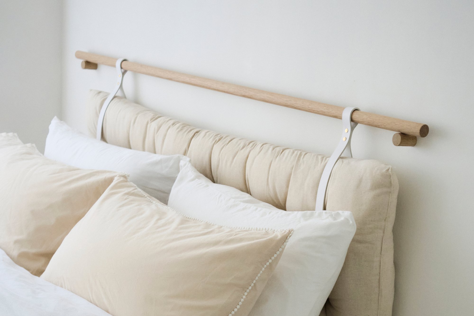 Leather Headboard Cushion Rail (cushion sold separately) | ROARStudio