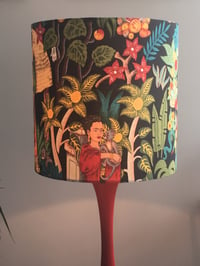 Image of Frida's Garden Black Lampshade