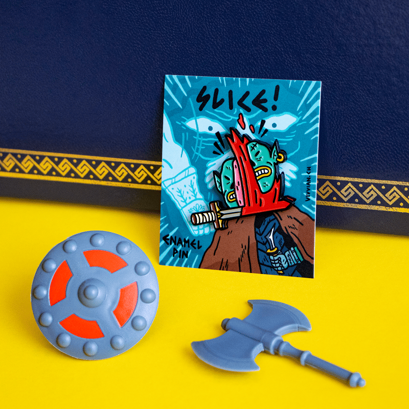 Image of Slice ! - Enamel pin