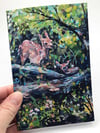 Notecard of Forest Fawns